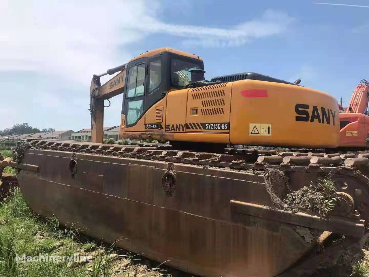 Sany SY215C Amphibious Excavator amfibisk gravemaskin