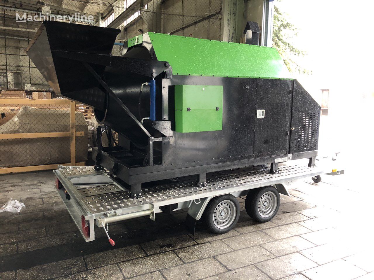 ny Ticab Asphalt Recycler RA-800, HB-1  asfalt resirkulering maskin