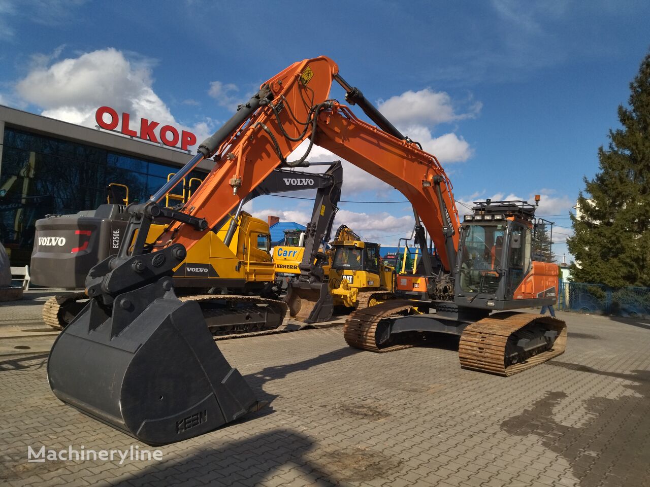 Doosan DX255  beltegraver