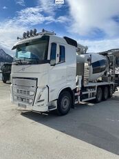 Volvo FH500 8x4 tridem combi truck w/ drum and pump betongblander lastebil
