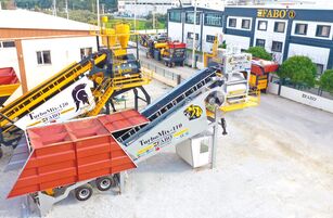 ny FABO TURBOMİX 110 МОБИЛЬНЫЙ БЕТОННЫЙ ЗАВОД С БЫСТРОЙ И ЛЕГКОЙ УСТАНОВ betongfabrikk