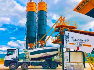 ny FABO TURBOMİX 90 МОБИЛЬНЫЙ БЕТОННЫЙ ЗАВОД С БЫСТРОЙ И ЛЕГКОЙ УСТАНОВК betongfabrikk