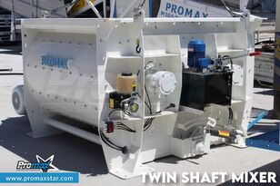 ny PROMAX 2 m3 /3 m3 TWIN SHAFT MIXER betongfabrikk