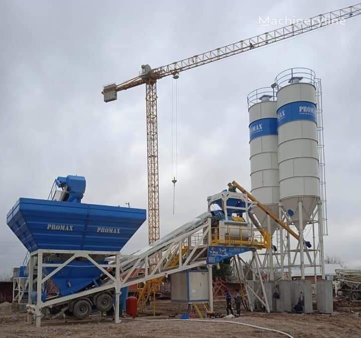 ny Promax Mobile Concrete Batching Plant M120-TWN (120m3/h) betongfabrikk