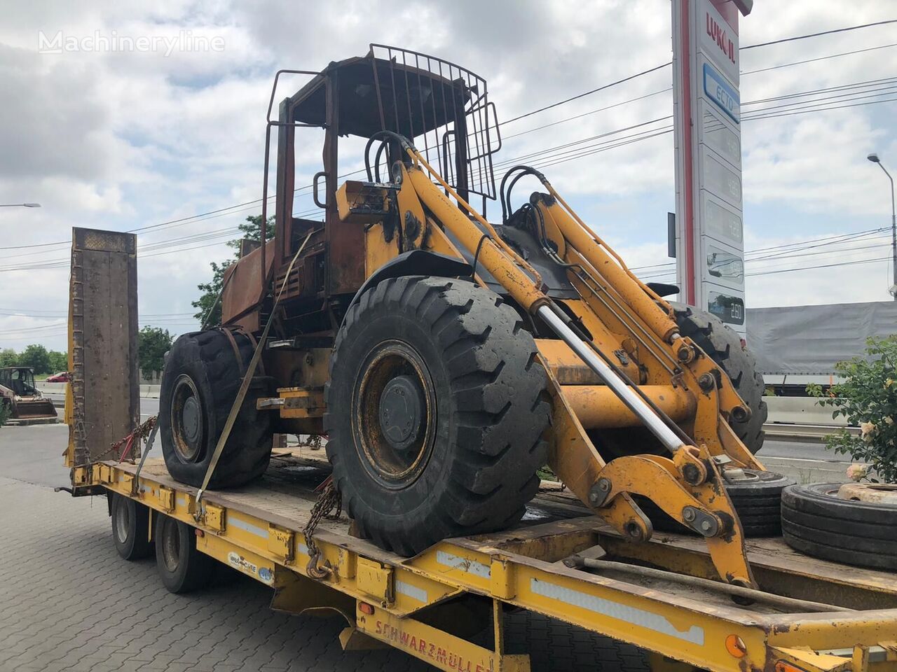 JCB 416 B  hjullaster for deler