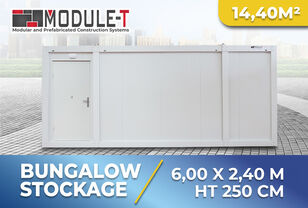 ny Module-T BUNGALOW STOCKAGE | CONTENEUR MODULAIRE VESTIAIRE CABIN 20' kontor container