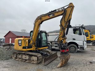 Caterpillar 307E2 Tracked excavator w/ sanding bucket and tilt. WATCH VIDEO minigraver