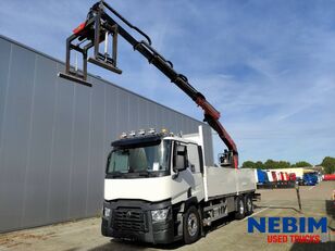 Renault T380 6X2 - HMF 2110L A4 Crane / Kran mobilkran