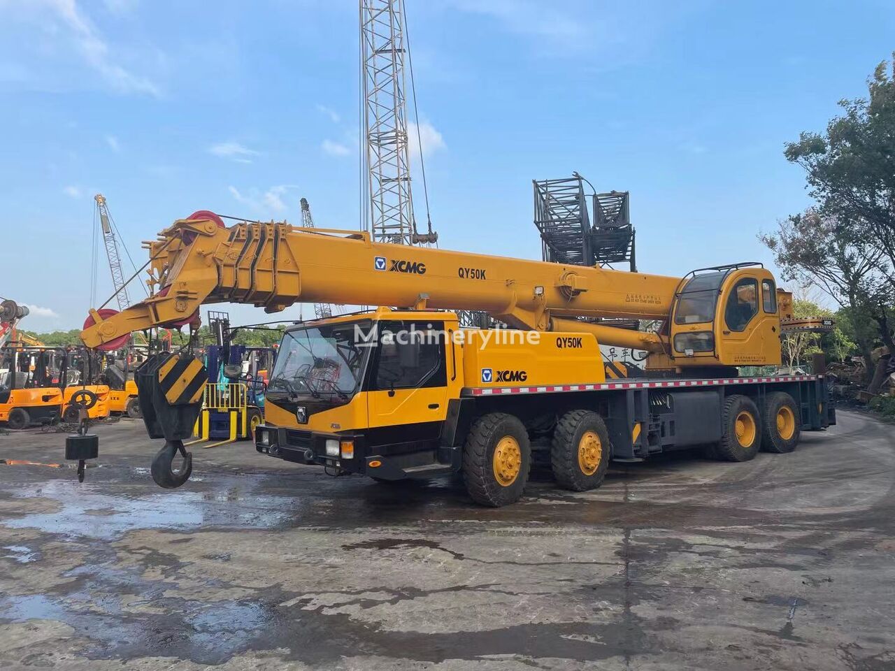 XCMG QY50K 50 ton truck crane mobilkran
