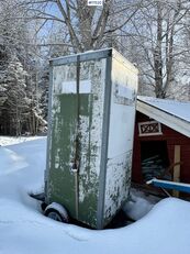 Portable toilet on trailer sanitærcontainer