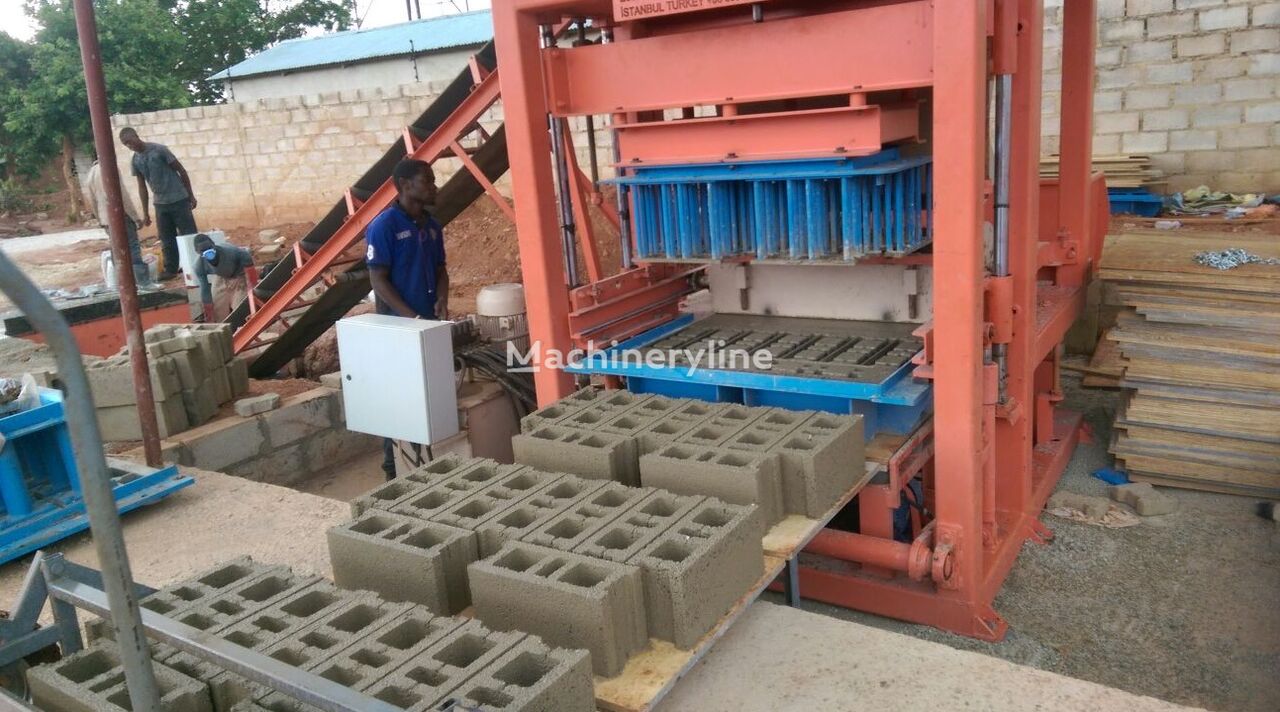 ny Conmach BlockKing-18MS Concrete Block Making Machine - 7.000 units/shift utstyr for produksjon av betong blokker