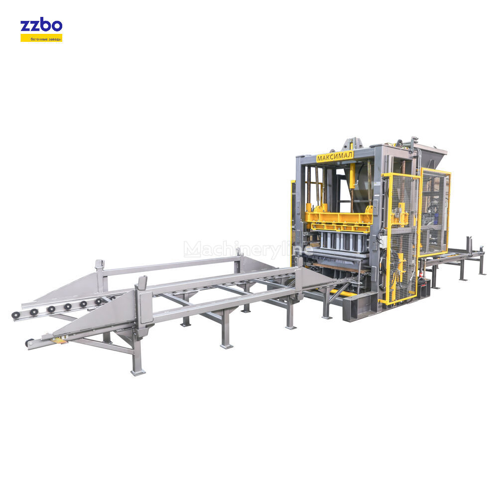 ny ZZBO MAXIMAL utstyr for produksjon av betong blokker
