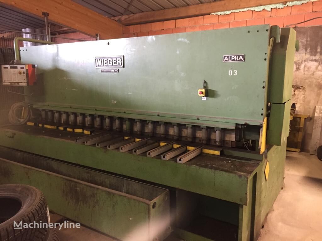 Wieger 8 / 30 annen metallbehandlingsmaskin