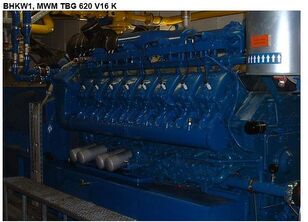 MWM TBG 620 V16 K diesel generator