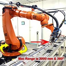 Trumpf YAG laser beam welding robot industrirobot