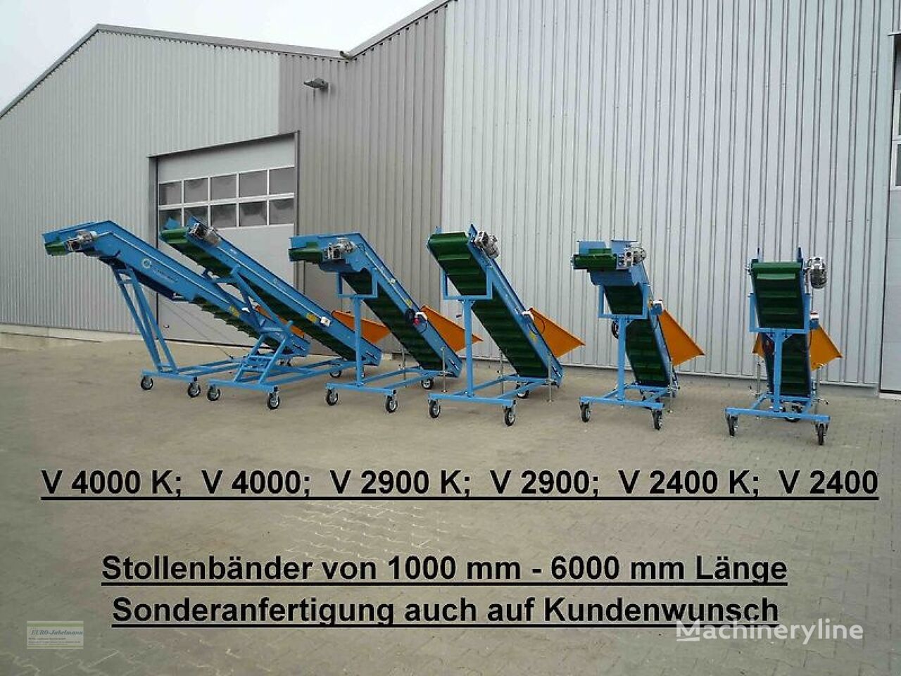 ny Länge: 1000 - 6000 mm, eigene Herstellung (Made in Germany) kassefyller