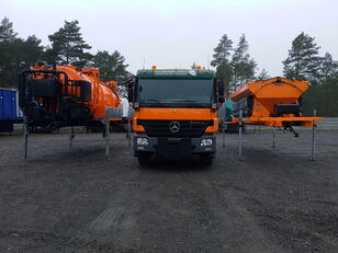 MERCEDES-BENZ ACTROS 2636 6x4 WUKO + MUT SAND MACHINE FOR CHANNEL CLEANING kombinasjon kloakkrensing maskin