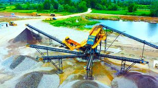 ny FABO 250 TPH Stationary sand screening & washing plant knuseverket