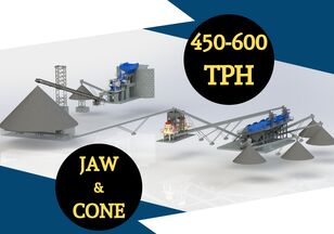 ny SERMADEN 450 тнч Дробильная Установка для Базальта и Гранита knuseverket