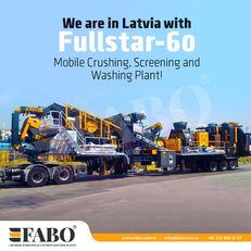 ny FABO FULLSTAR-60 Crushing, Washing & Screening Plant | Ready in Stock mobile knuseverket