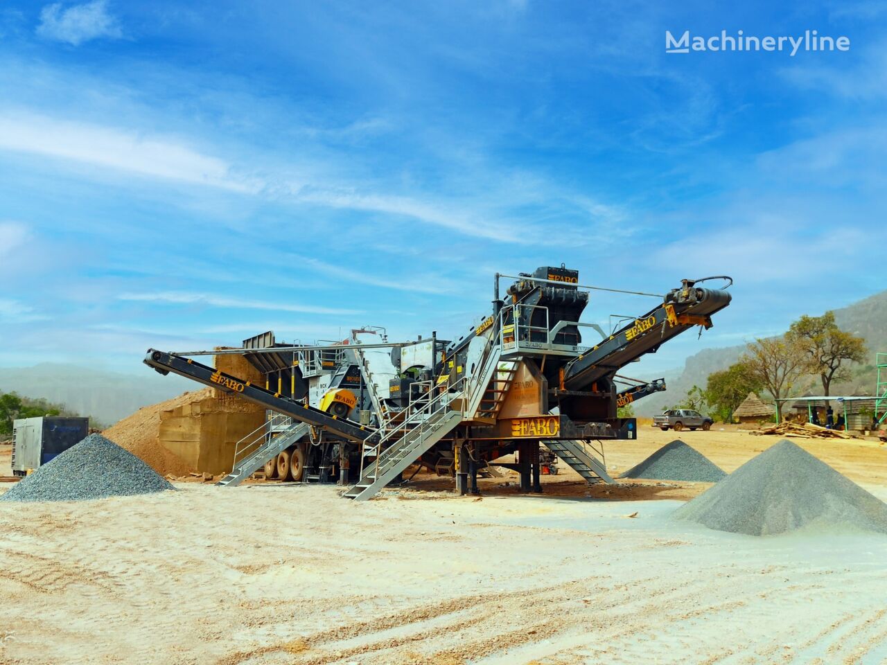 ny FABO MCK-60 MOBILE CRUSHING & SCREENING PLANT FOR HARDSTONE mobile knuseverket