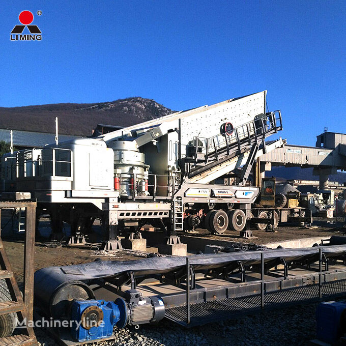 ny Liming Construction Equipment Stone Crusher Large Capacity Mobile Cone  mobile knuseverket