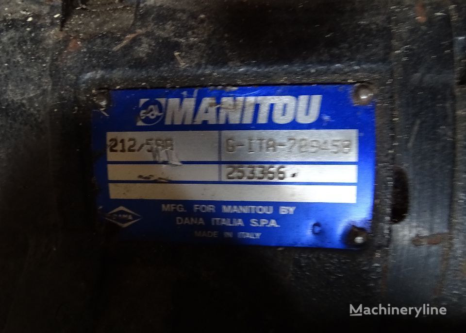 drivaksel for MANITOU 215/580 gravemaskin
