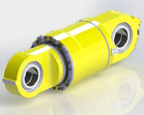 CATERPILLAR SUSPENSION REAR hydraulisk sylinder for CATERPILLAR 770 - 797 ubøyelig transportvogn for deler