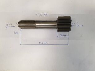 SUNGEAR 8T 14T L=140mm 115-021001 kraftuttak for minigraver