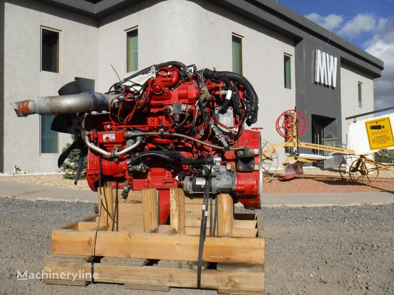 CUMMINS ISL G 320 motor for annen generator