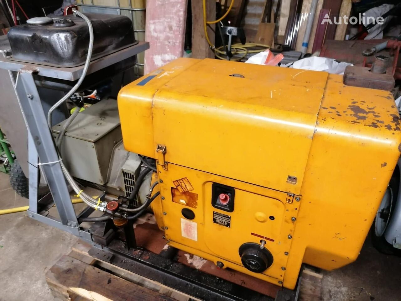 Hatz Dizelnyy generator s dvigatelem motor for gravemaskin