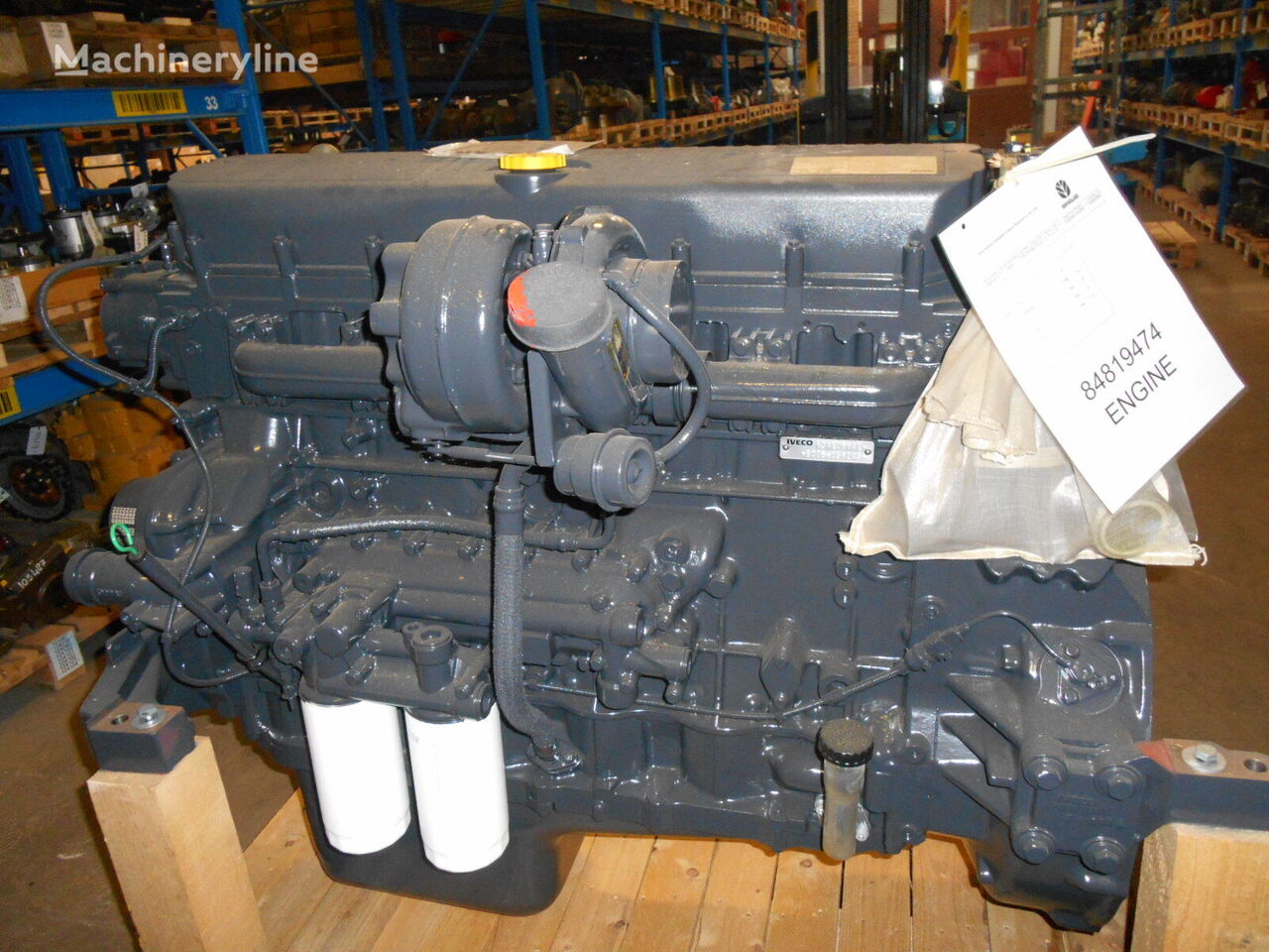 IVECO F3AE0684E-B006 84819474 motor for gravemaskin