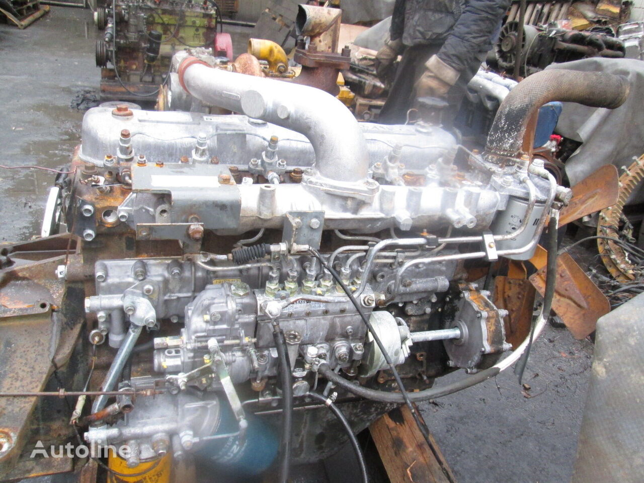 Isuzu 6BD1T motor for hjullaster