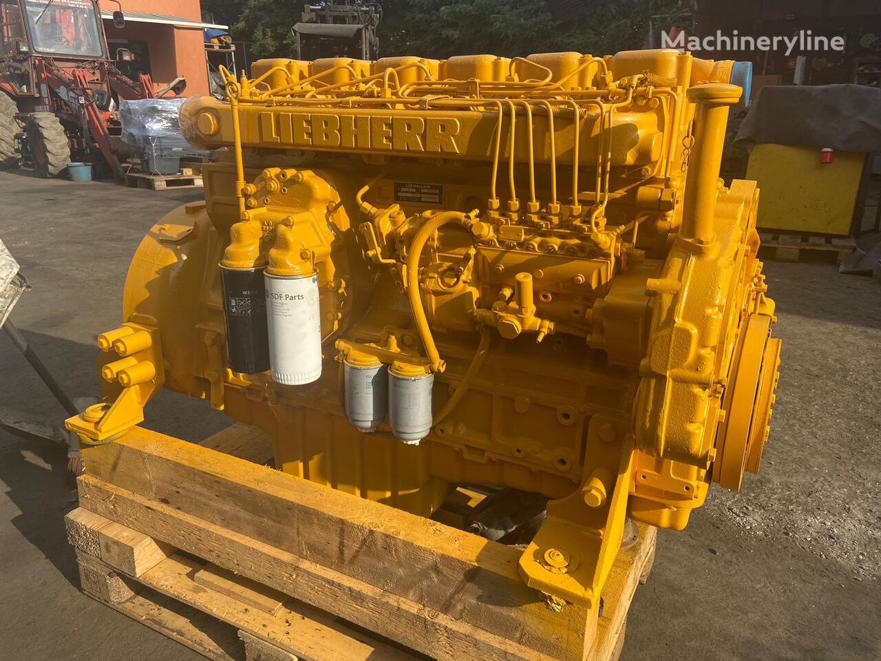 Liebherr D 906 T motor for hjullaster